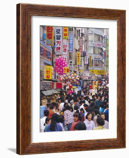 South Gate Market, Seoul City, South Korea, Asia-Alain Evrard-Framed Photographic Print