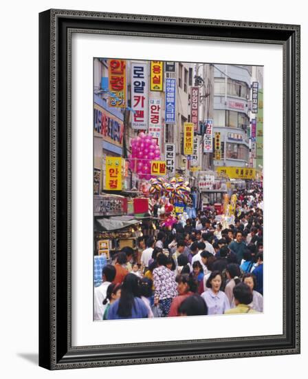 South Gate Market, Seoul City, South Korea, Asia-Alain Evrard-Framed Photographic Print