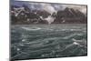 South Georgia, Drygalski Fjord. An Antarctic storm blows up-Ellen Goff-Mounted Photographic Print