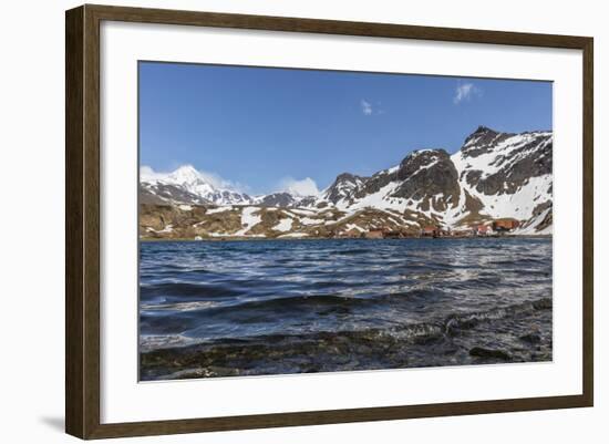 South Georgia Island, Grytviken. Abandoned Whaling Station-Jaynes Gallery-Framed Photographic Print