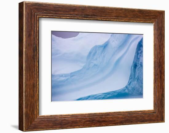 South Georgia Island. Iceberg Shapes-Jaynes Gallery-Framed Photographic Print