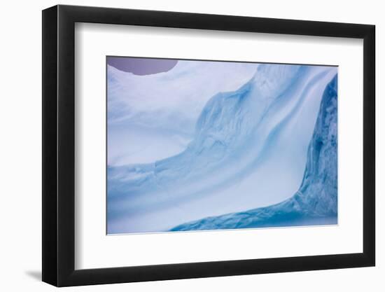 South Georgia Island. Iceberg Shapes-Jaynes Gallery-Framed Photographic Print