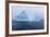 South Georgia Island. Large Iceberg on Cloudy Day-Jaynes Gallery-Framed Photographic Print