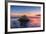 South Georgia Island, St. Andrew's Bay. Elephant Seal in Beach Surf at Sunrise-Jaynes Gallery-Framed Photographic Print