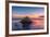 South Georgia Island, St. Andrew's Bay. Elephant Seal in Beach Surf at Sunrise-Jaynes Gallery-Framed Photographic Print