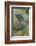 South Georgia. Prion Island. Antarctic Fur Seal in Tussock During Snow-Inger Hogstrom-Framed Photographic Print