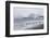 South Georgia, Salisbury Plain. After a snowfall, the beach at Salisbury Plain-Ellen Goff-Framed Photographic Print