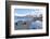 South Georgia, Salisbury Plain. Portrait of the beach at Salisbury Plain surrounded by mountains.-Ellen Goff-Framed Photographic Print