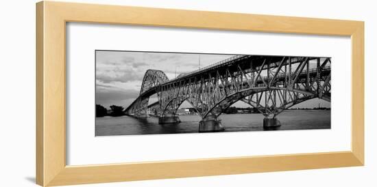 South Grand Island Bridges, New York State, USA-null-Framed Photographic Print