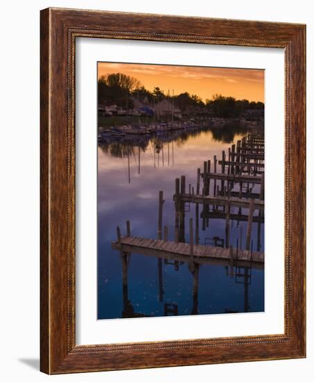 South Haven, Michigan, United States of America, North America-Snell Michael-Framed Photographic Print