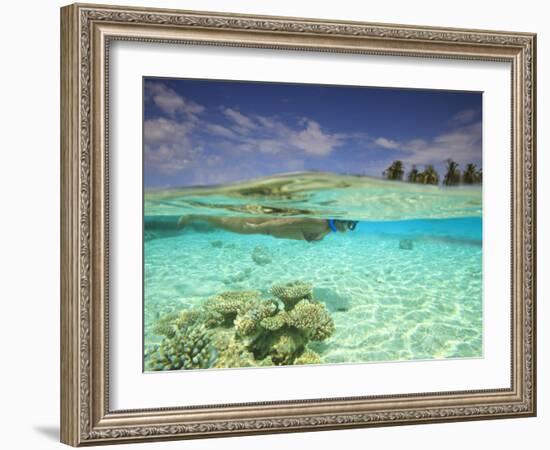 South Huvadhoo Atoll, Southern Maldives, Indian Ocean-Stuart Westmorland-Framed Photographic Print