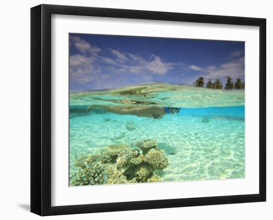 South Huvadhoo Atoll, Southern Maldives, Indian Ocean-Stuart Westmorland-Framed Photographic Print
