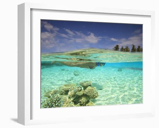 South Huvadhoo Atoll, Southern Maldives, Indian Ocean-Stuart Westmorland-Framed Photographic Print