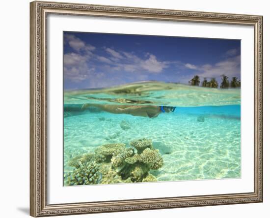 South Huvadhoo Atoll, Southern Maldives, Indian Ocean-Stuart Westmorland-Framed Photographic Print