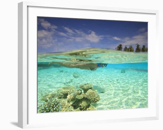 South Huvadhoo Atoll, Southern Maldives, Indian Ocean-Stuart Westmorland-Framed Photographic Print