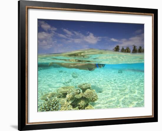 South Huvadhoo Atoll, Southern Maldives, Indian Ocean-Stuart Westmorland-Framed Photographic Print