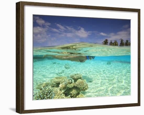 South Huvadhoo Atoll, Southern Maldives, Indian Ocean-Stuart Westmorland-Framed Photographic Print