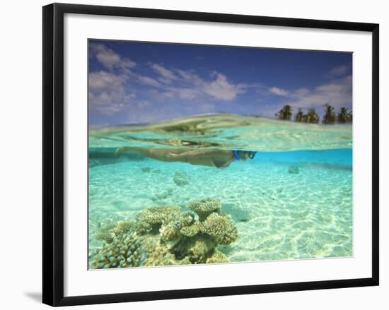 South Huvadhoo Atoll, Southern Maldives, Indian Ocean-Stuart Westmorland-Framed Photographic Print