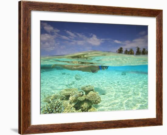 South Huvadhoo Atoll, Southern Maldives, Indian Ocean-Stuart Westmorland-Framed Photographic Print