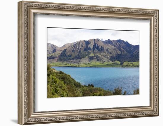 South Island, lake landscape.-Greg Johnston-Framed Photographic Print