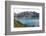 South Island, lake landscape.-Greg Johnston-Framed Photographic Print