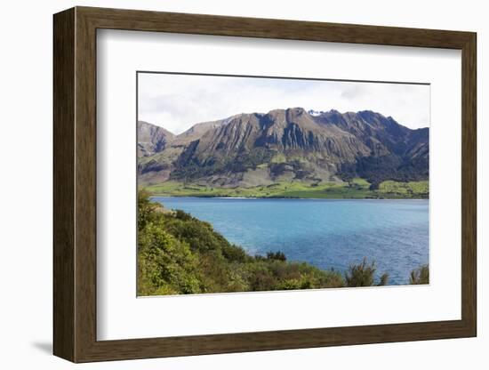 South Island, lake landscape.-Greg Johnston-Framed Photographic Print