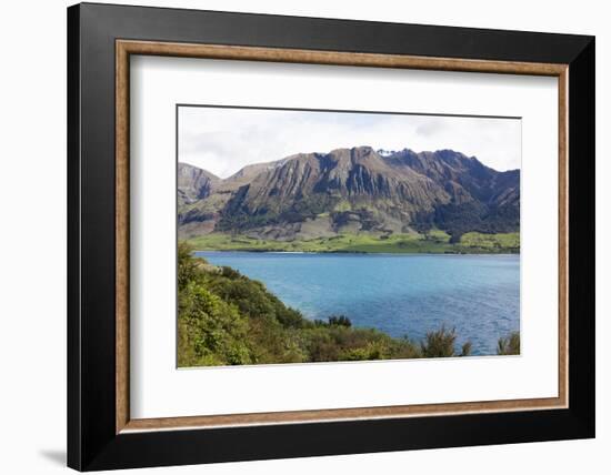 South Island, lake landscape.-Greg Johnston-Framed Photographic Print