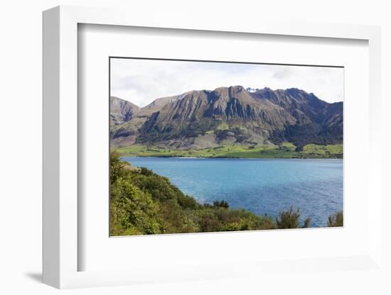 South Island, lake landscape.-Greg Johnston-Framed Photographic Print