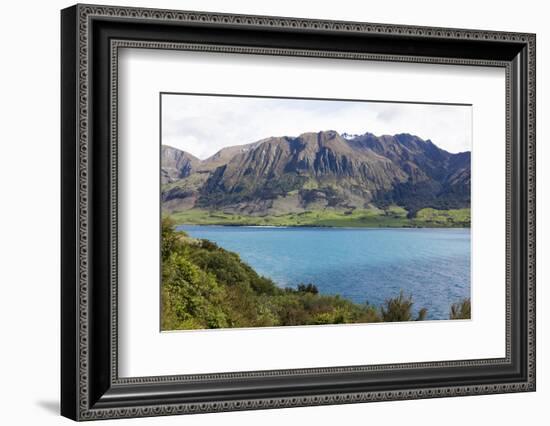 South Island, lake landscape.-Greg Johnston-Framed Photographic Print