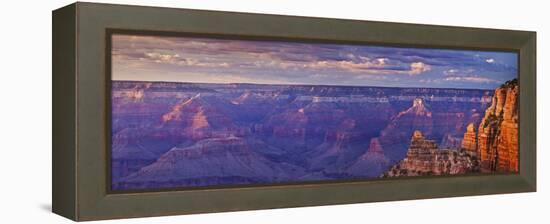South Kaibab Trailhead Overlook, South Rim, Grand Canyon Nat'l Park, UNESCO Site, Arizona, USA-Neale Clark-Framed Premier Image Canvas