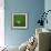 South Korean Soccerball Lying on Grass-zentilia-Framed Art Print displayed on a wall