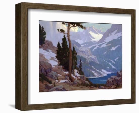 South Lake Tahoe-Elmer Wachtel-Framed Art Print