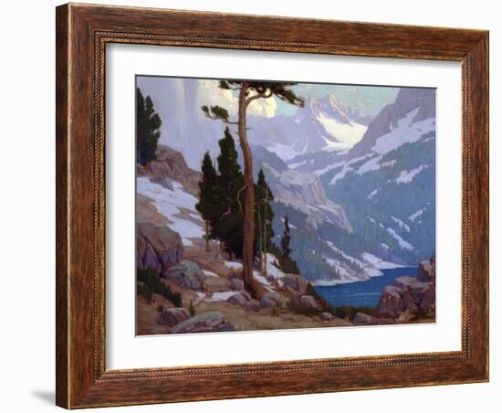 South Lake Tahoe-Elmer Wachtel-Framed Art Print