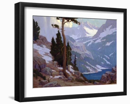 South Lake Tahoe-Elmer Wachtel-Framed Art Print