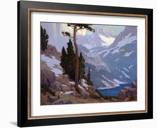 South Lake Tahoe-Elmer Wachtel-Framed Art Print