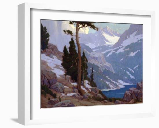 South Lake Tahoe-Elmer Wachtel-Framed Art Print