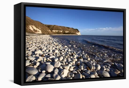 South Landing, Flamborough Head, East Riding of Yorkshire, England, United Kingdom, Europe-Mark Sunderland-Framed Premier Image Canvas