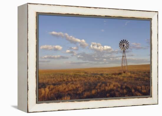 South Leunberger Windmill at Sunset-Amanda Lee Smith-Framed Premier Image Canvas