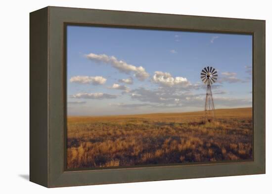 South Leunberger Windmill at Sunset-Amanda Lee Smith-Framed Premier Image Canvas