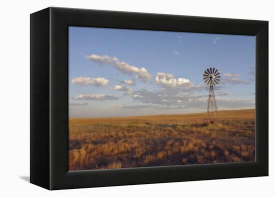 South Leunberger Windmill at Sunset-Amanda Lee Smith-Framed Premier Image Canvas