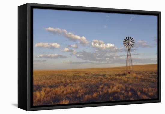 South Leunberger Windmill at Sunset-Amanda Lee Smith-Framed Premier Image Canvas