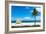 South Miami Beach Landscape with Life Guard Station - Florida-Philippe Hugonnard-Framed Photographic Print