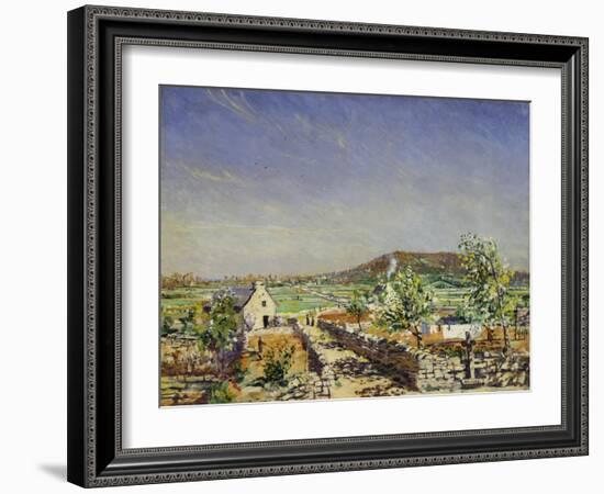 South of France, Bozouls, Near Rodez-James Dickson Innes-Framed Giclee Print