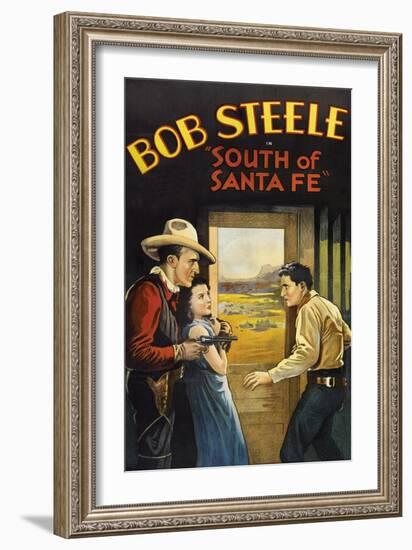 South of Santa Fe-null-Framed Art Print