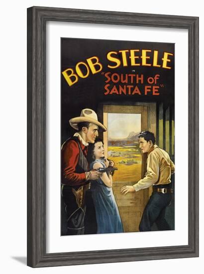 South of Santa Fe-null-Framed Art Print