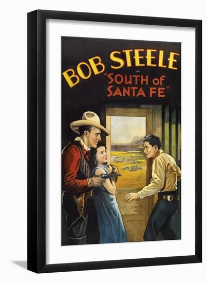 South of Santa Fe-null-Framed Art Print