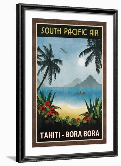 South Pacific Air-Collection Caprice-Framed Giclee Print