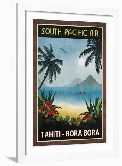 South Pacific Air-Collection Caprice-Framed Giclee Print