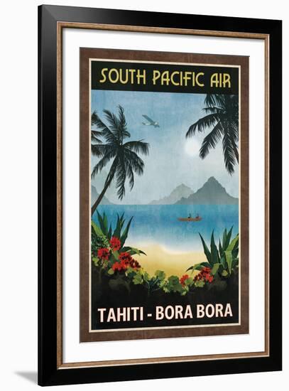 South Pacific Air-Collection Caprice-Framed Giclee Print