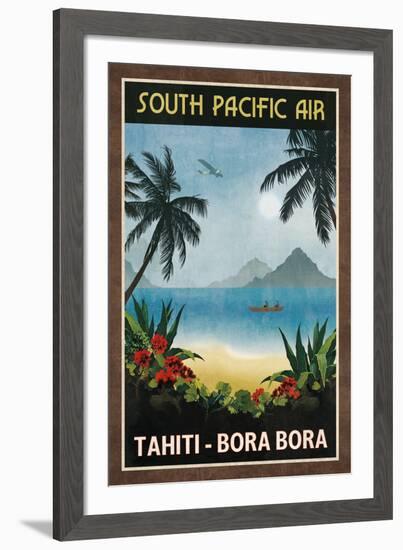 South Pacific Air-Collection Caprice-Framed Giclee Print